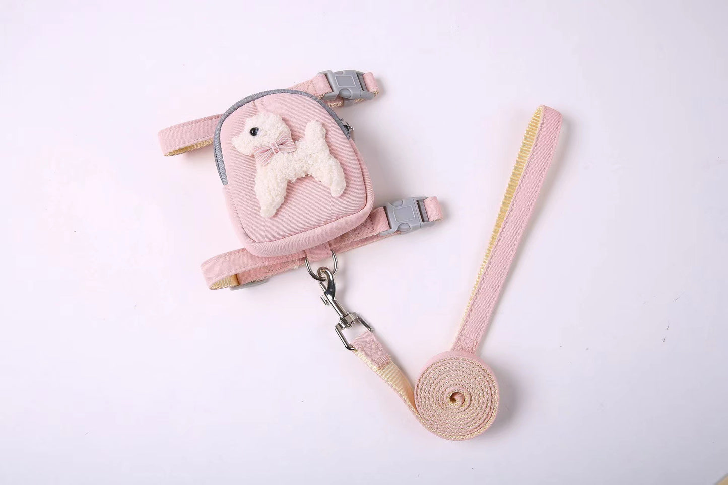 Teddy Bear Pet Backpack Harness