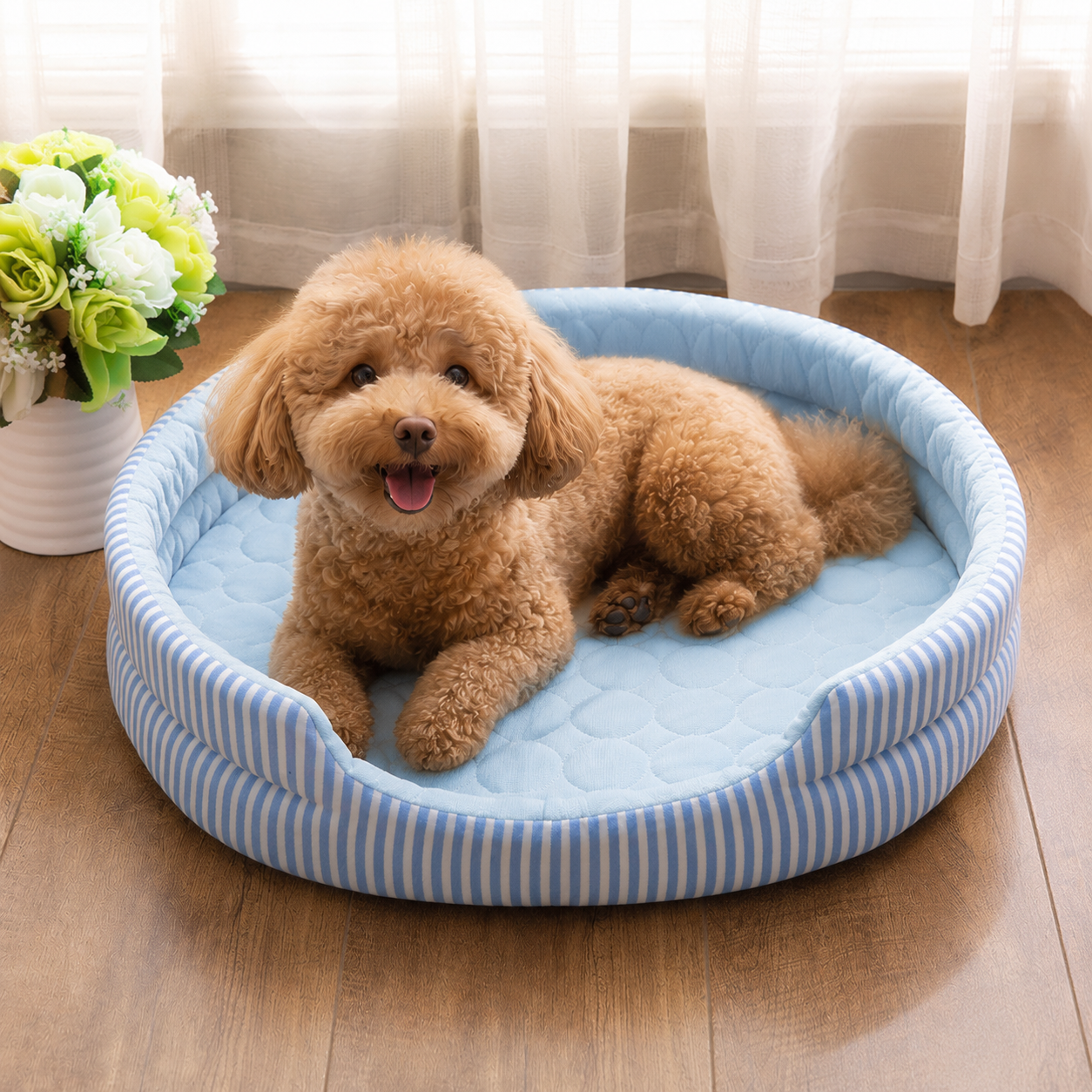 Pet Nest Ice Silk Cooling Bed