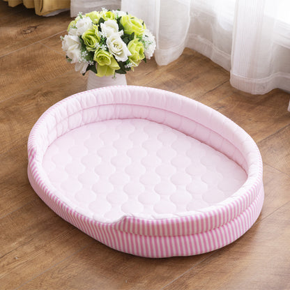 Pet Nest Ice Silk Cooling Bed