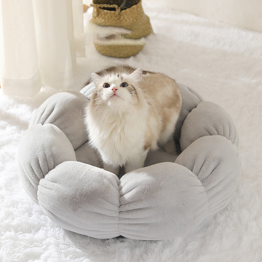 Fluffy Bliss Donut Pet Bed