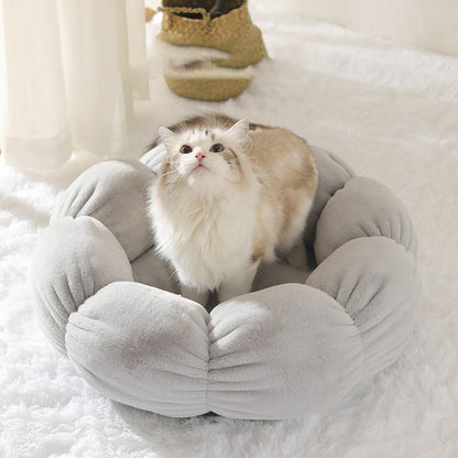 Fluffy Bliss Donut Pet Bed